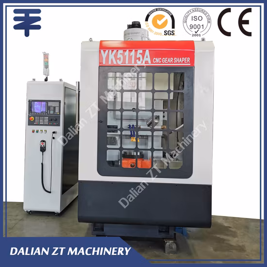 CNC-Spiralkegelrad-Schneidgenerator YK2212B Lenksektor-Getriebeformer-Formmaschine YK5612 Hypoid-Tester