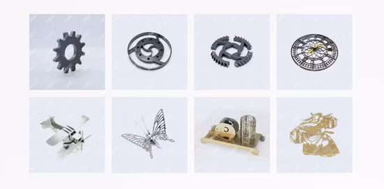 Federbiegende Steinschneide-Metallschneider-Laserschneide-CNC-Fräsmaschine